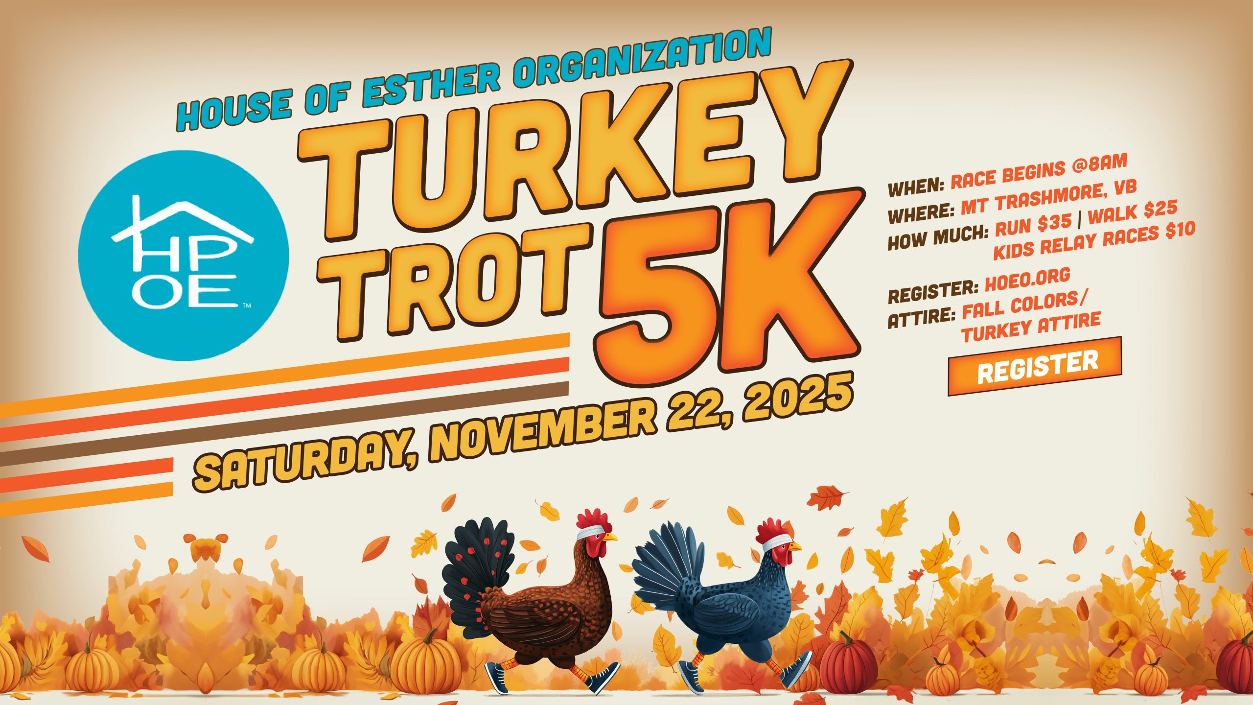  Hope Turkey Trot 5k - Click To Register